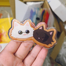 Load image into Gallery viewer, Stsg kitti cookie acrylic pin