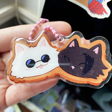 stsg cats cookie charm