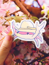 Load image into Gallery viewer, Crab with hat Sticker