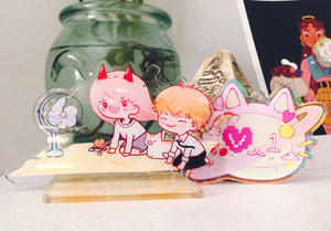 tangerine afternoon acrylic standee