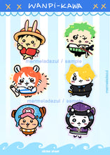 Load image into Gallery viewer, Wanpiikawa sticker sheet