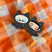 Load image into Gallery viewer, satosugu chimis kitties enamel pin [mixed grade]