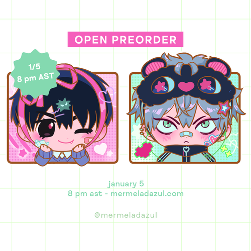 ivantill decora enamel pin set [PREORDER]