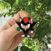 Load image into Gallery viewer, Lowpoly Shadow enamel pin
