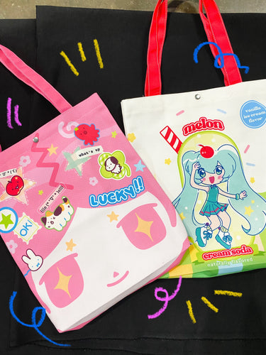 Miku Cream Soda tote bag