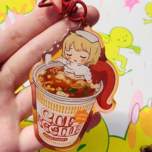 Dungeon Chicken Cup Noodle charm