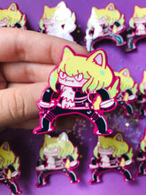 Load image into Gallery viewer, Kitty Lio Enamel Pin