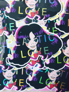 Plastic Love Mariya Takeuchi Holographic Sticker