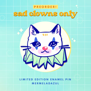 Sad Clowns Only Club Enamel Pin