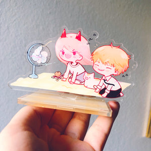 tangerine afternoon acrylic standee